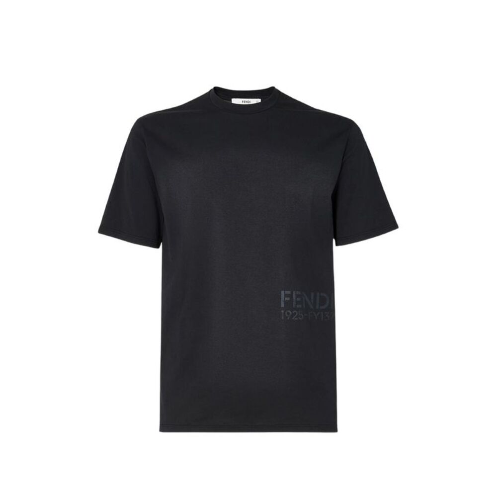 Fendi Black T-Shirts & Vests - T-Shirts Men